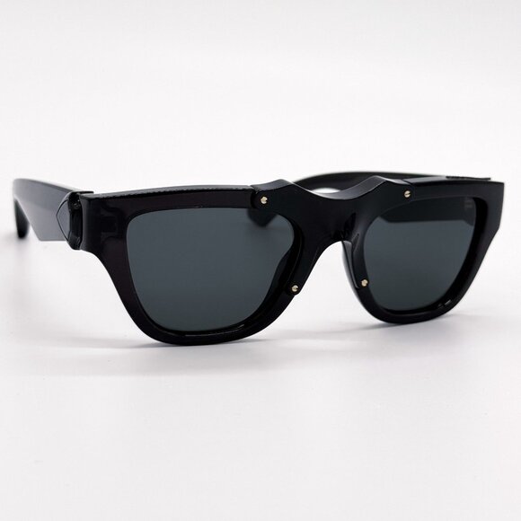 NEW BURBERRY SUNGLASSES  BLACK UNISEX BE4445U 4112/87 BURBERRY BE4445U 411287 main image 4